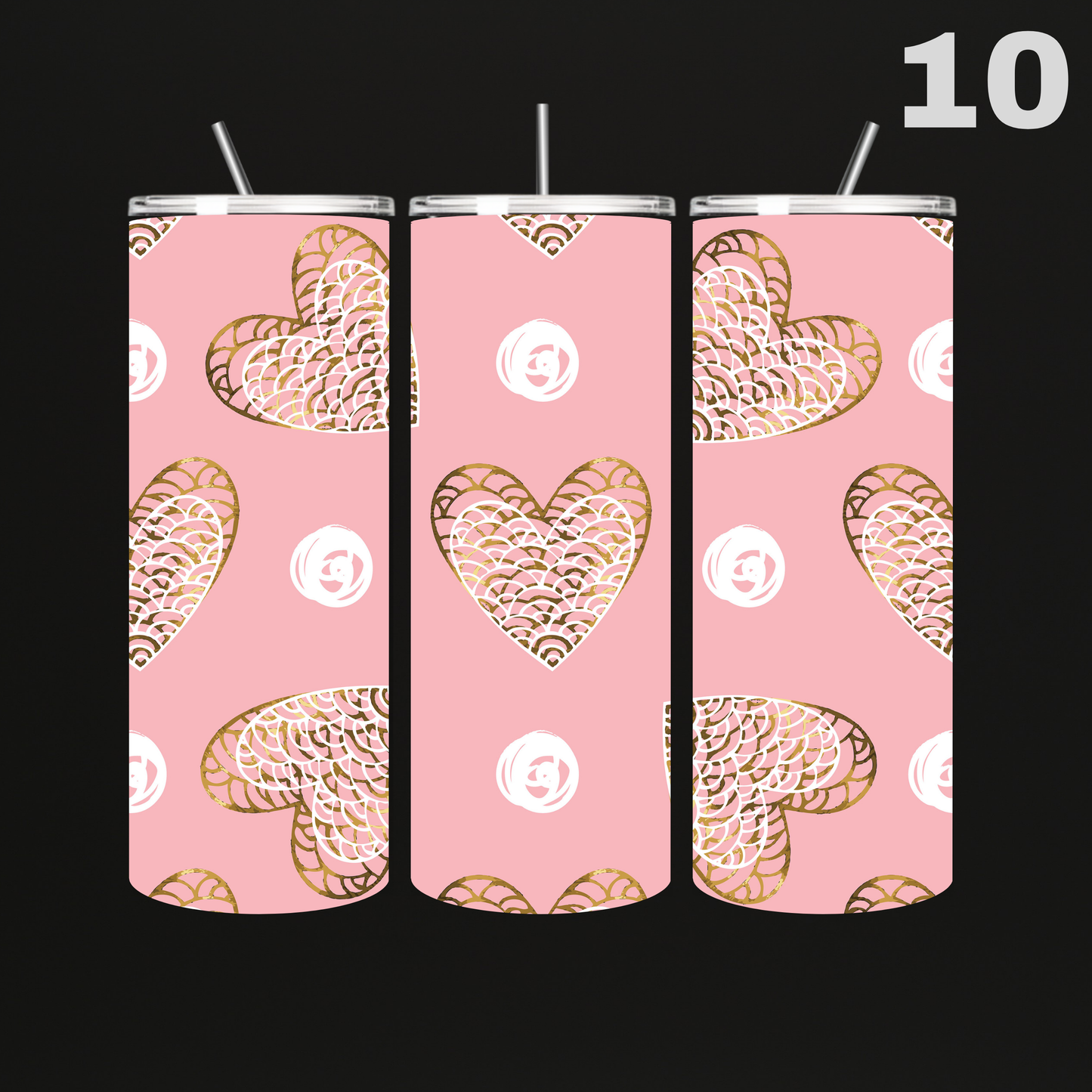Tumblers Hartjes