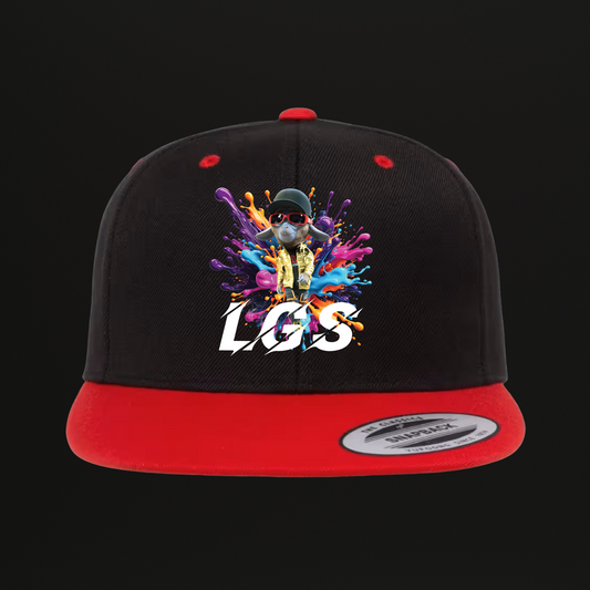 LOL Gaming Squad Snapback Pet Gold colorsplash