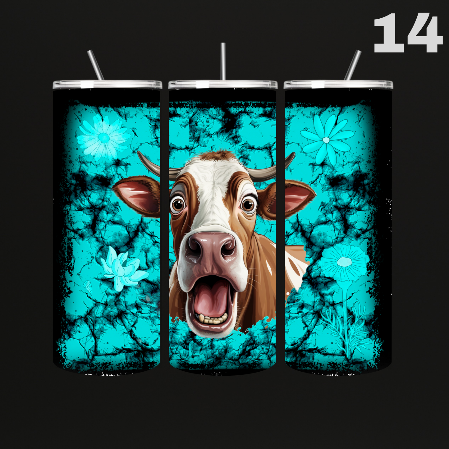 Tumbler Grappige Koe