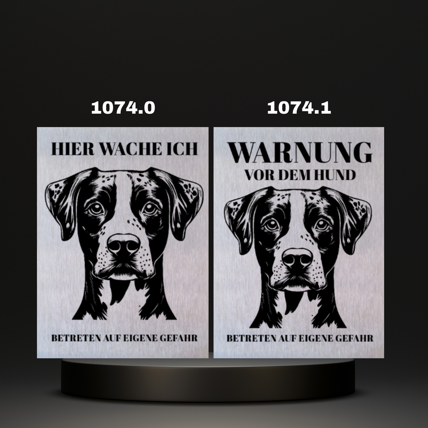 Warnshild Fertiges Design Doodle & Dalmatiner & Beagle & Leopard & Chowchow