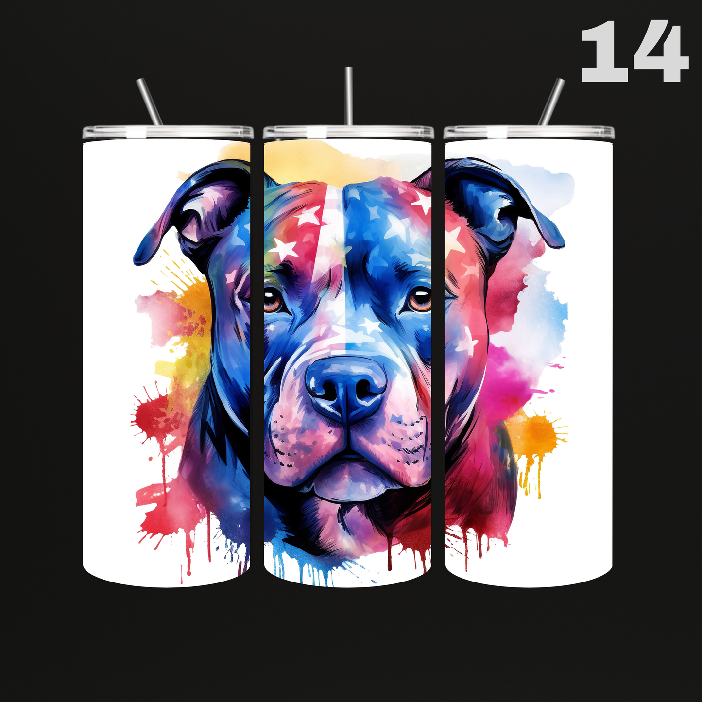 Tumbler Hond Bully's-Bulldogs