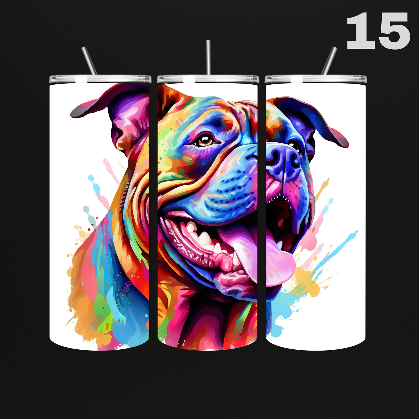 Tumbler Hond Bully's-Bulldogs