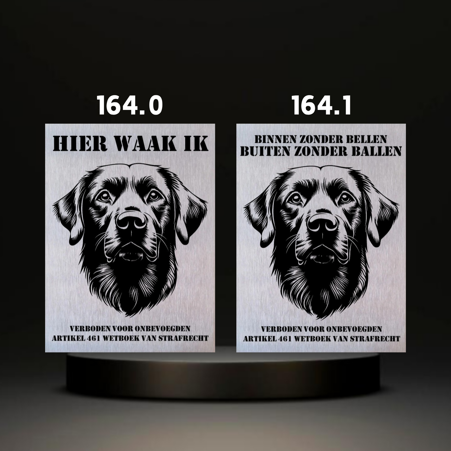 Waakbord Kant en klaar Labrador & Retriever