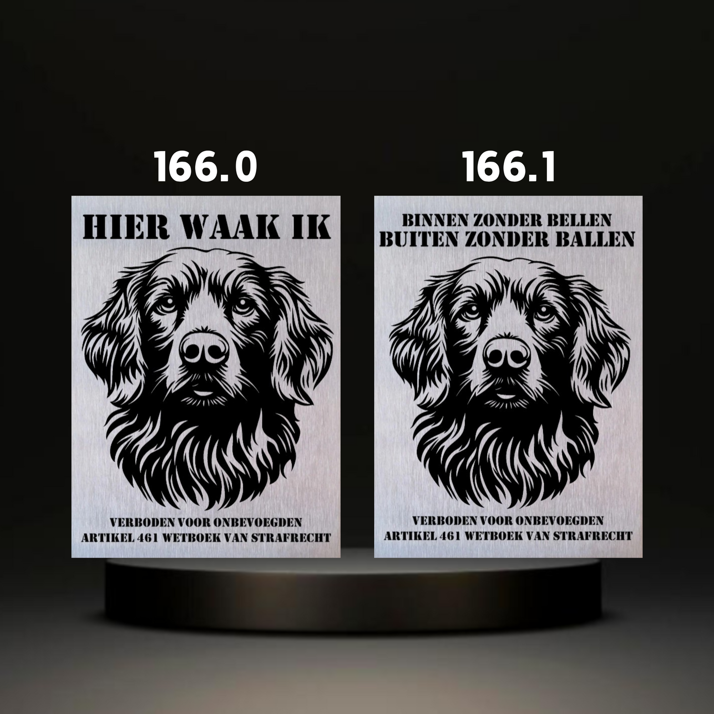 Waakbord Kant en klaar Labrador & Retriever