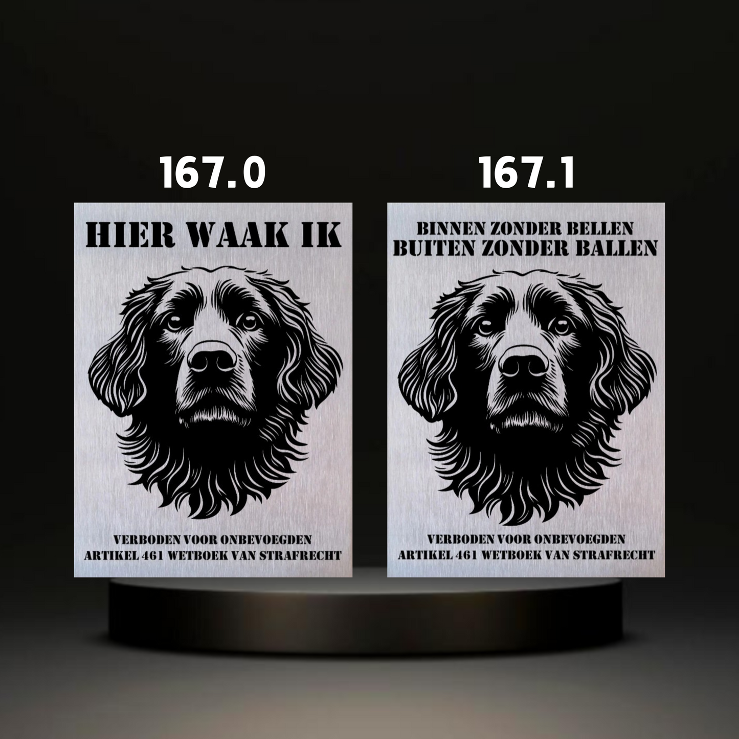 Waakbord Kant en klaar Labrador & Retriever