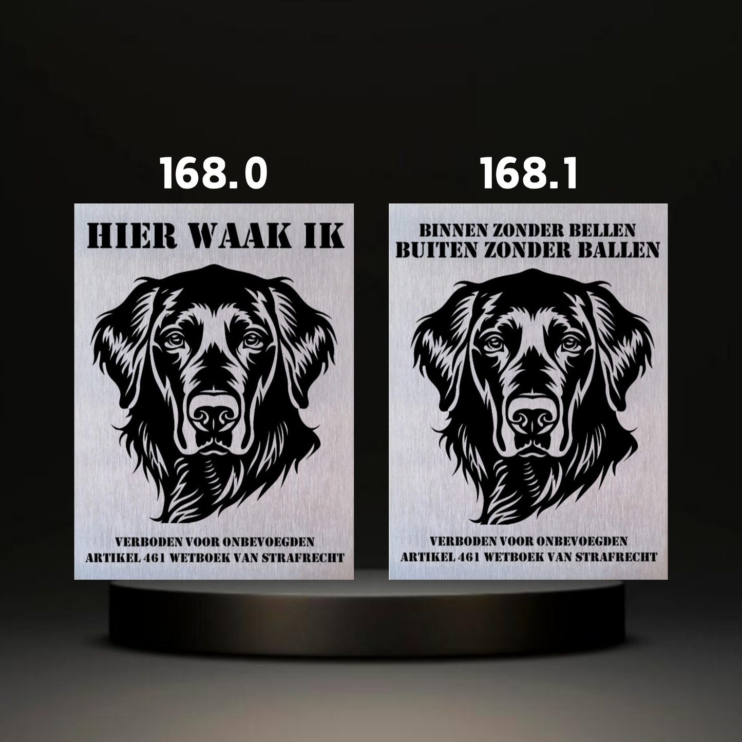 Waakbord Kant en klaar Labrador & Retriever