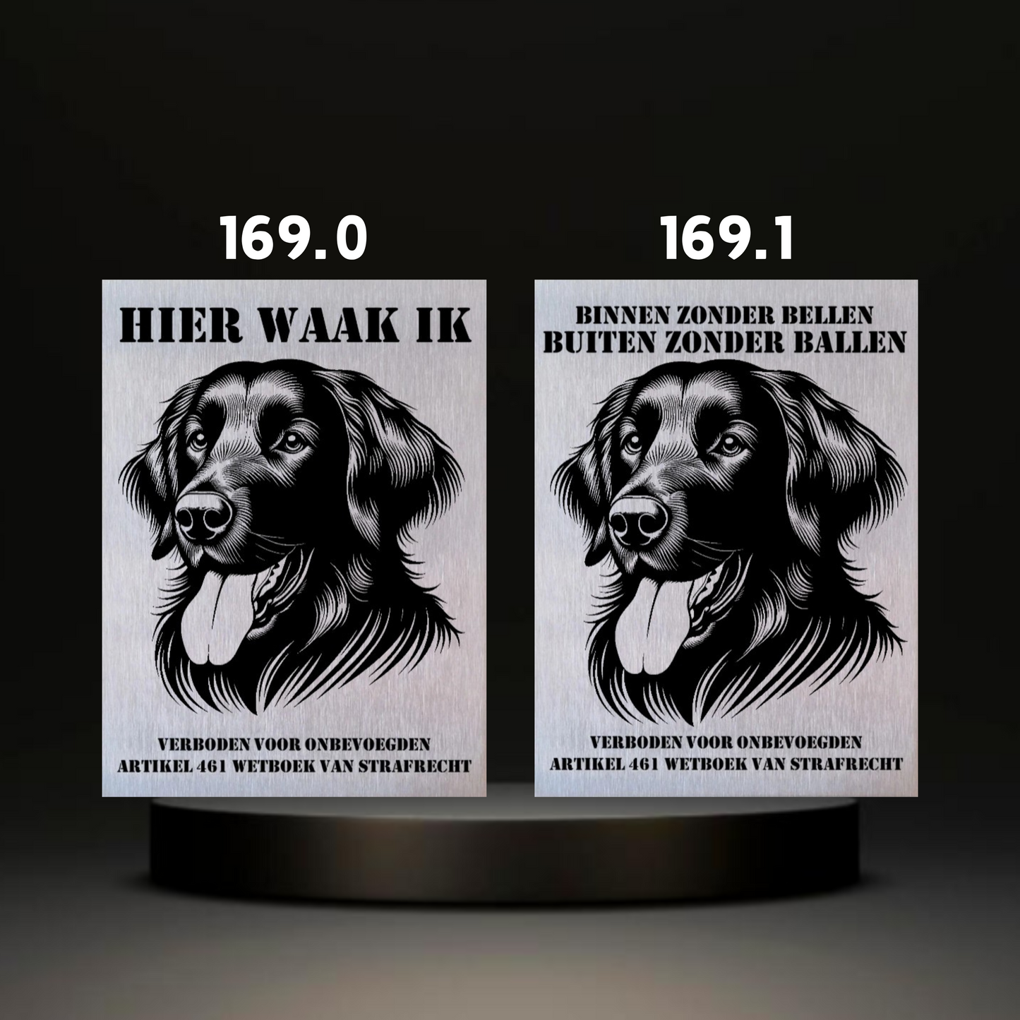 Waakbord Kant en klaar Labrador & Retriever