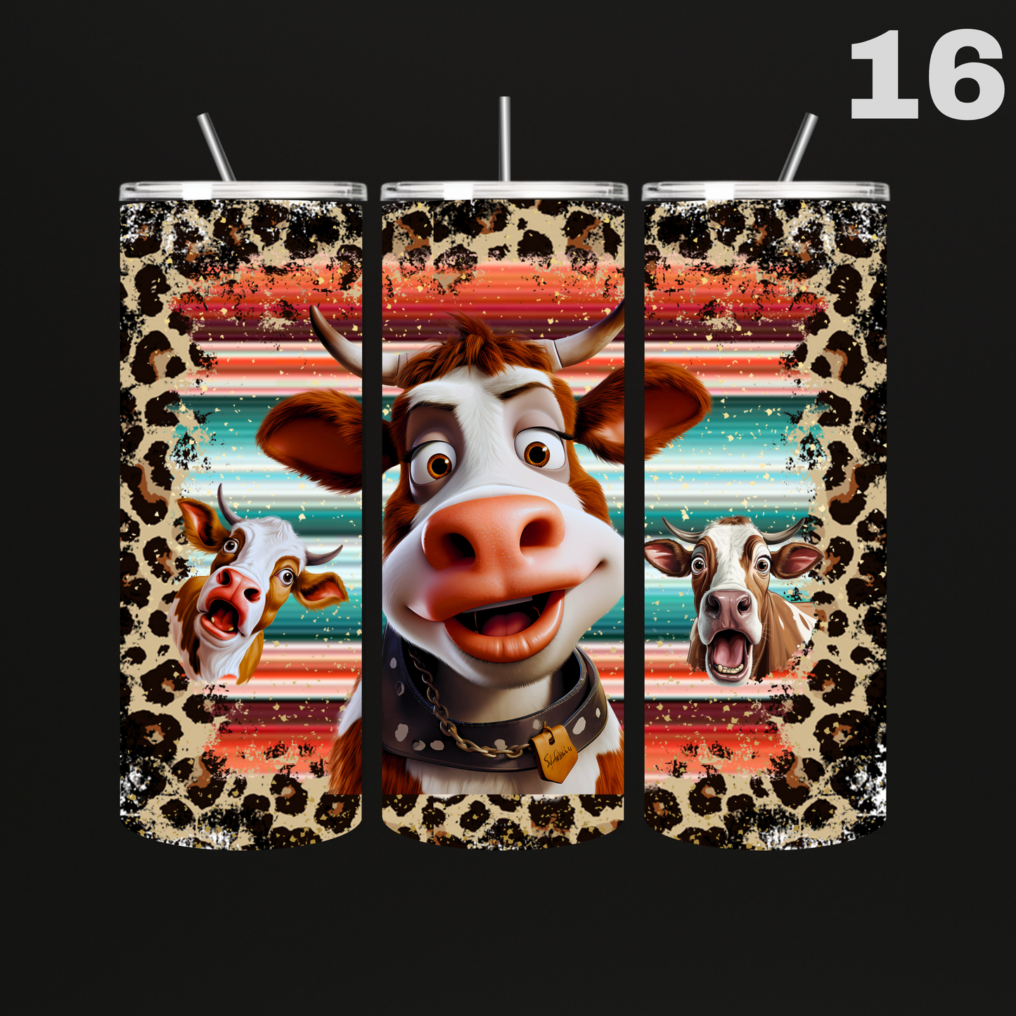 Tumbler Grappige Koe