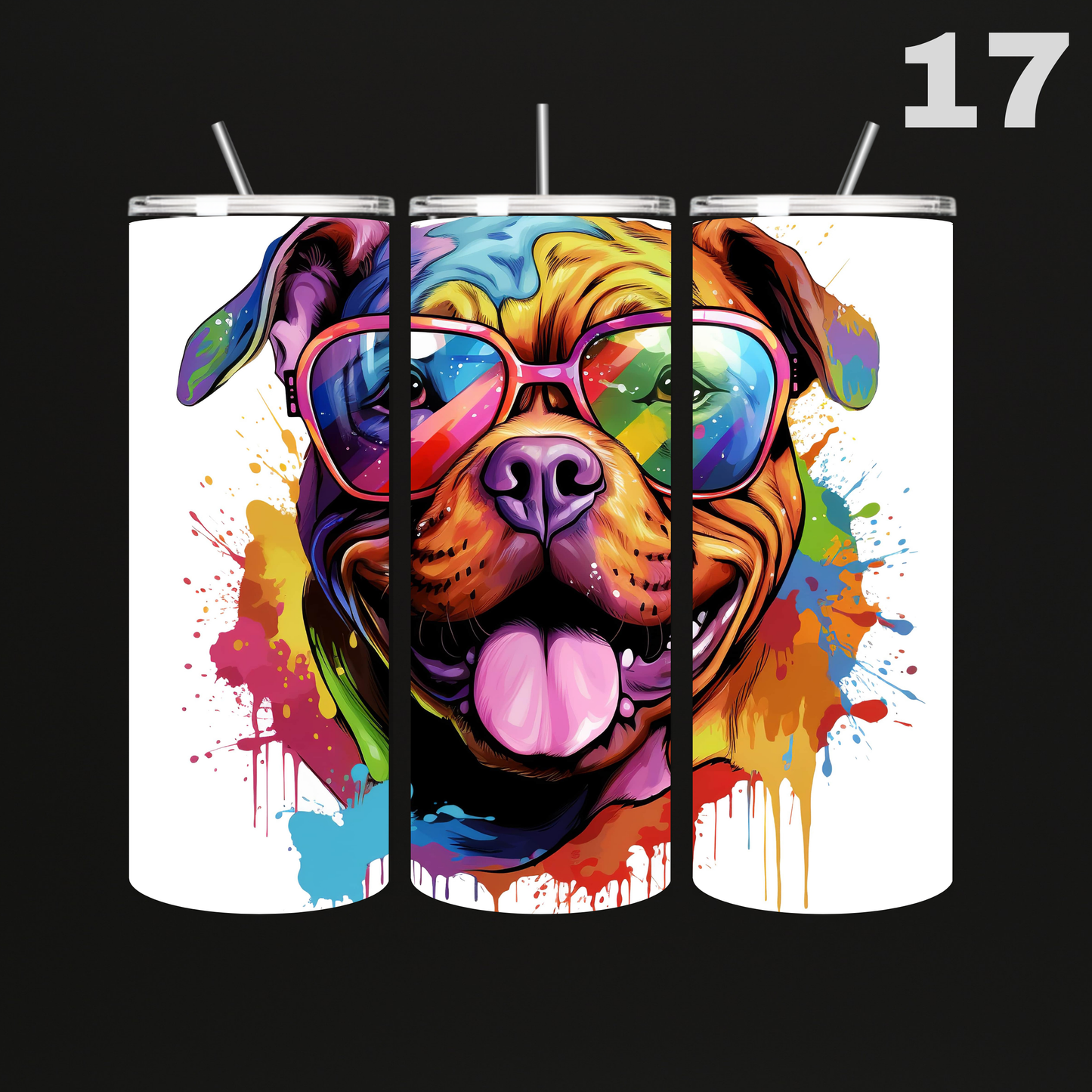 Tumbler Hond Bully's-Bulldogs