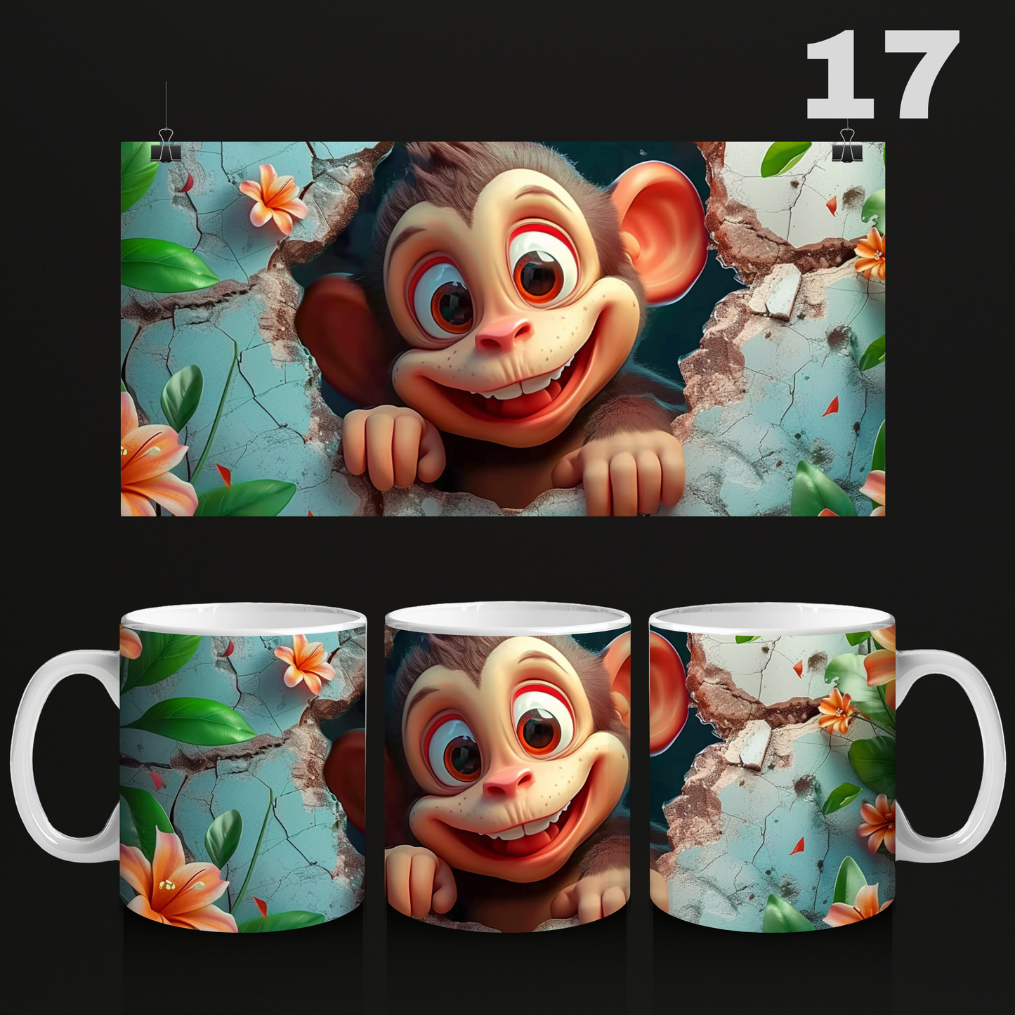 Mok Babydier Flowers