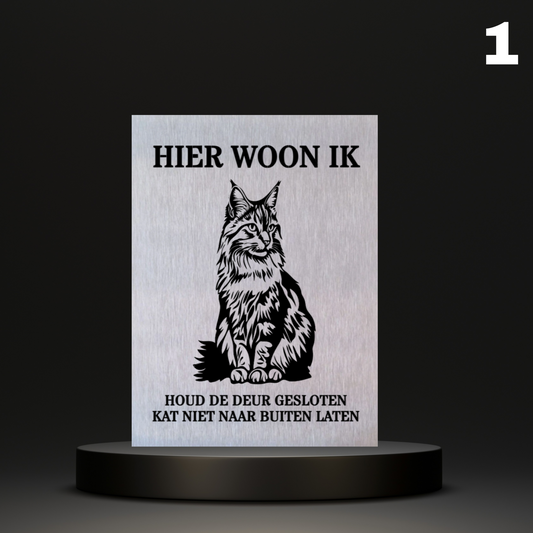 Kattenbord Kant en klaar Main Coon, Pers, Siamees