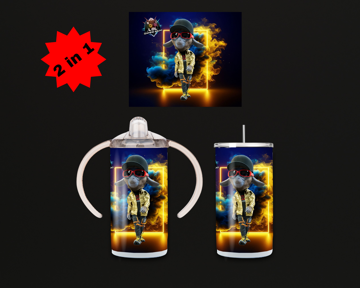 LOL Gaming Squad Mini Tumbler