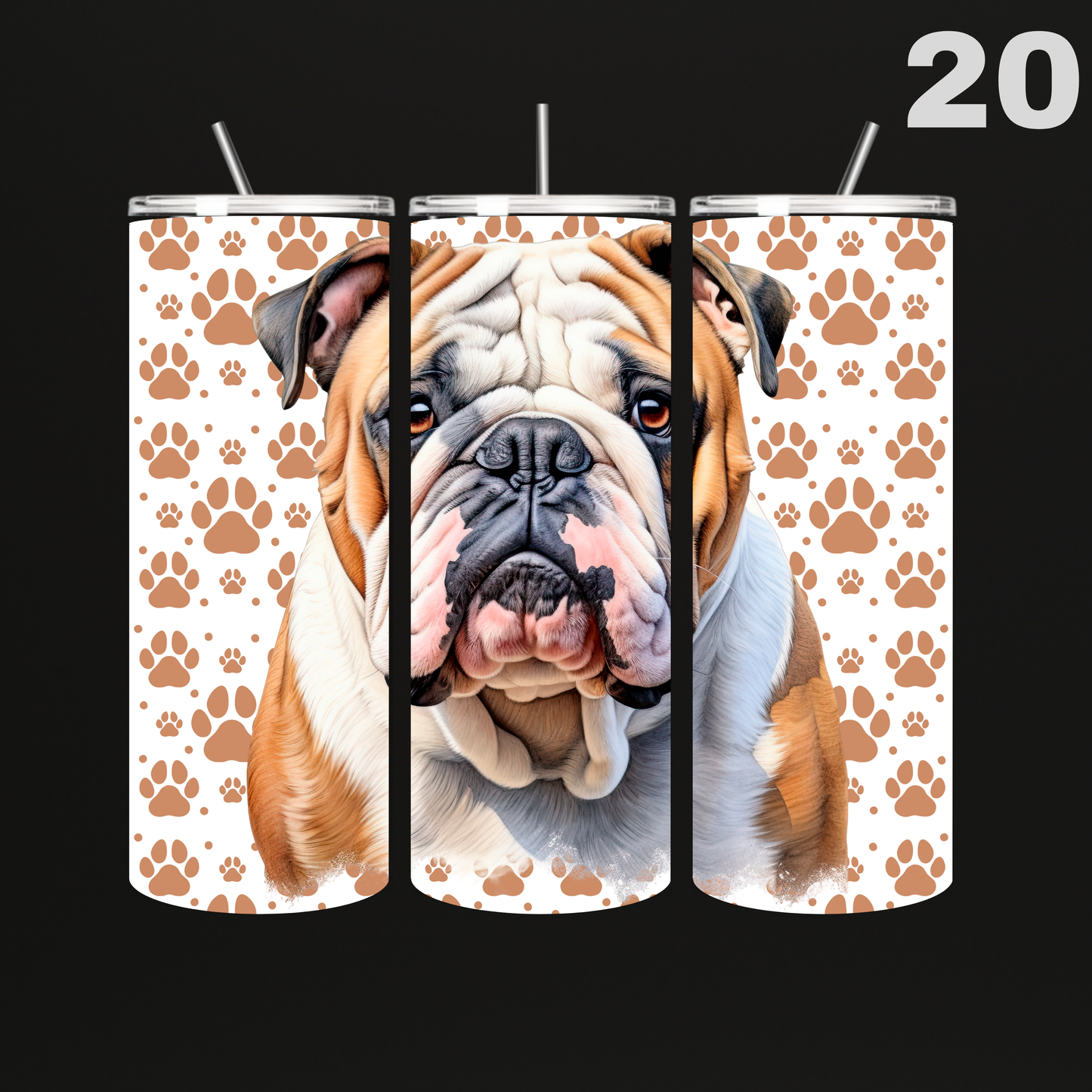 Tumbler Hond Pootjes