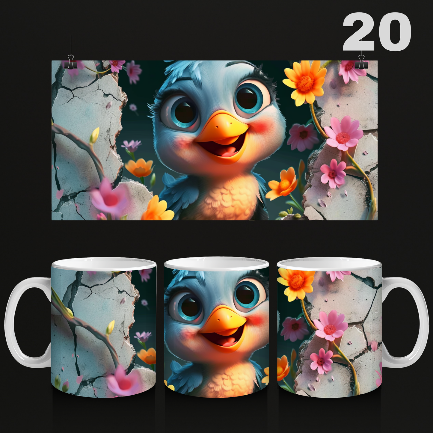 Mok Babydier Flowers