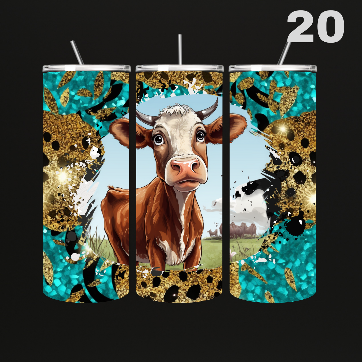 Tumbler Grappige Koe