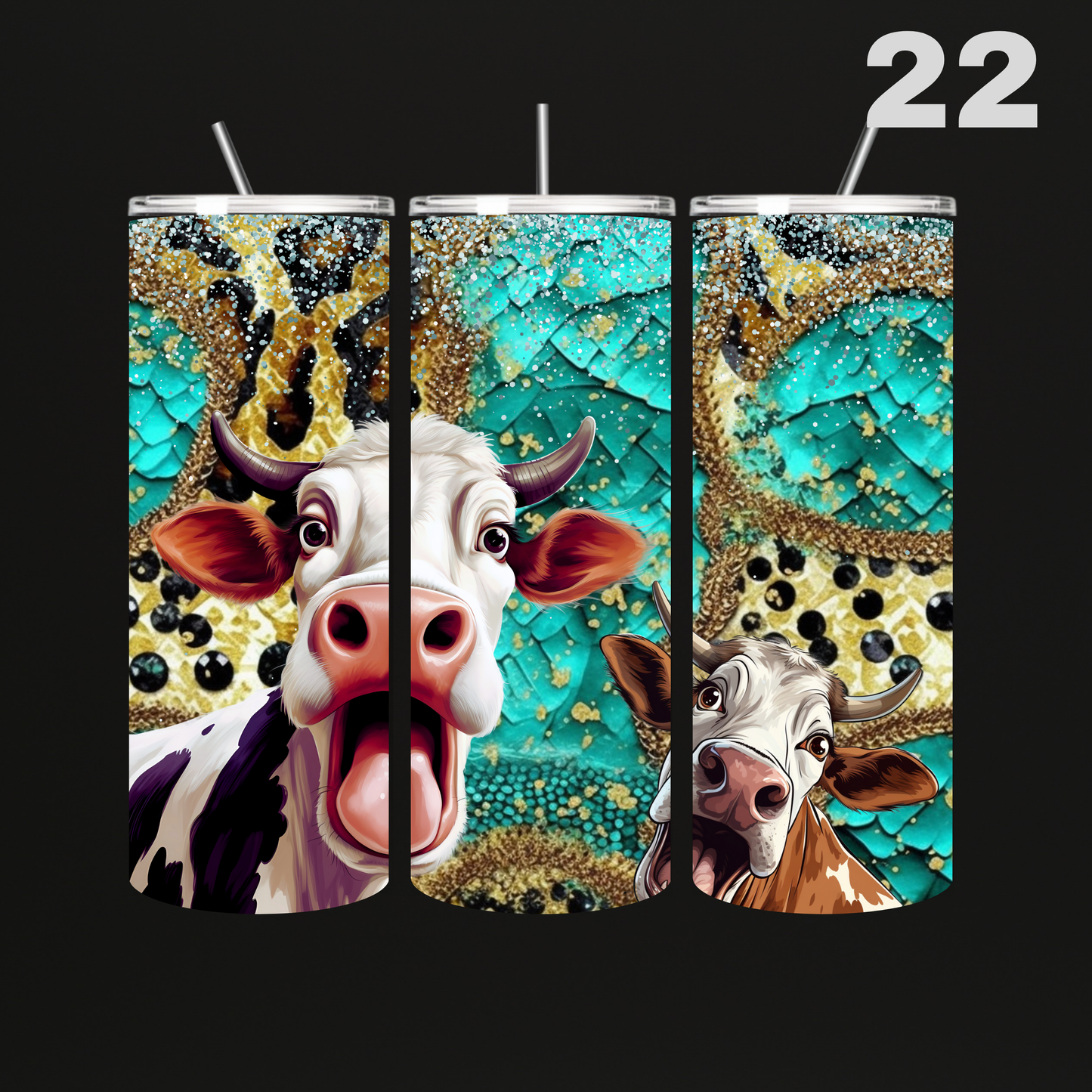 Tumbler Grappige Koe