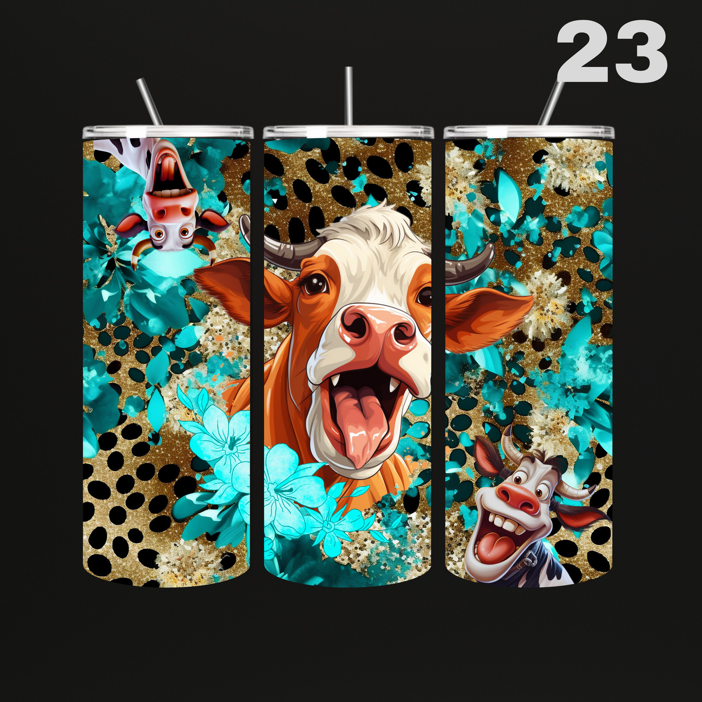 Tumbler Grappige Koe