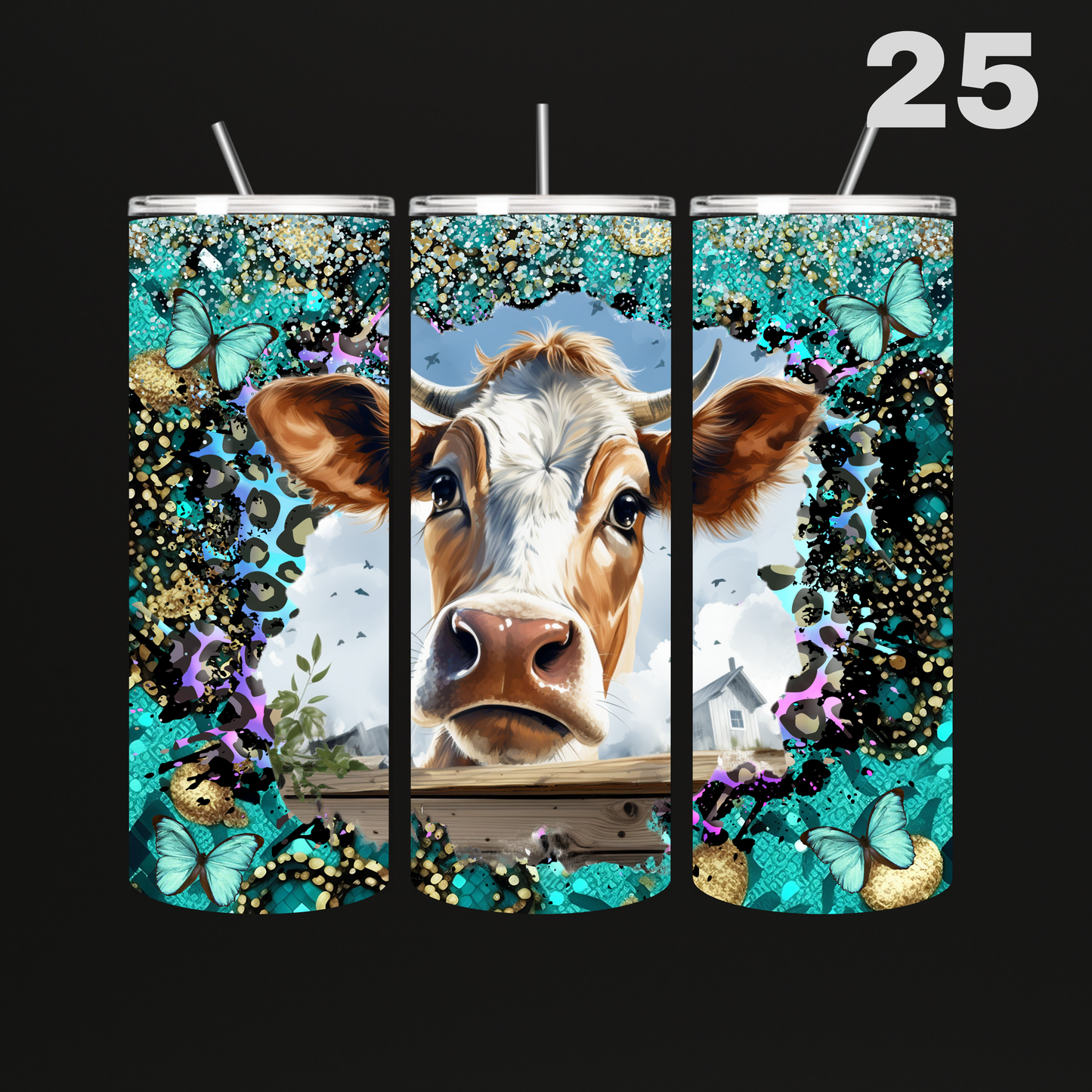 Tumbler Grappige Koe