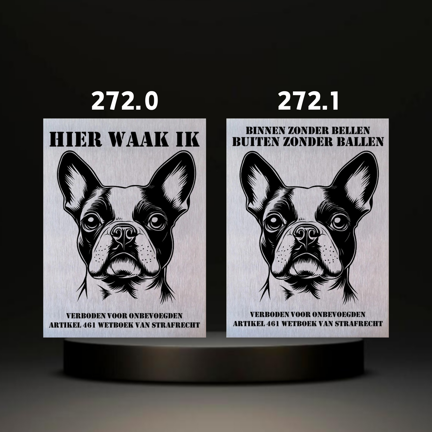 Waakbord Kant en klaar Terriërs & Teckel