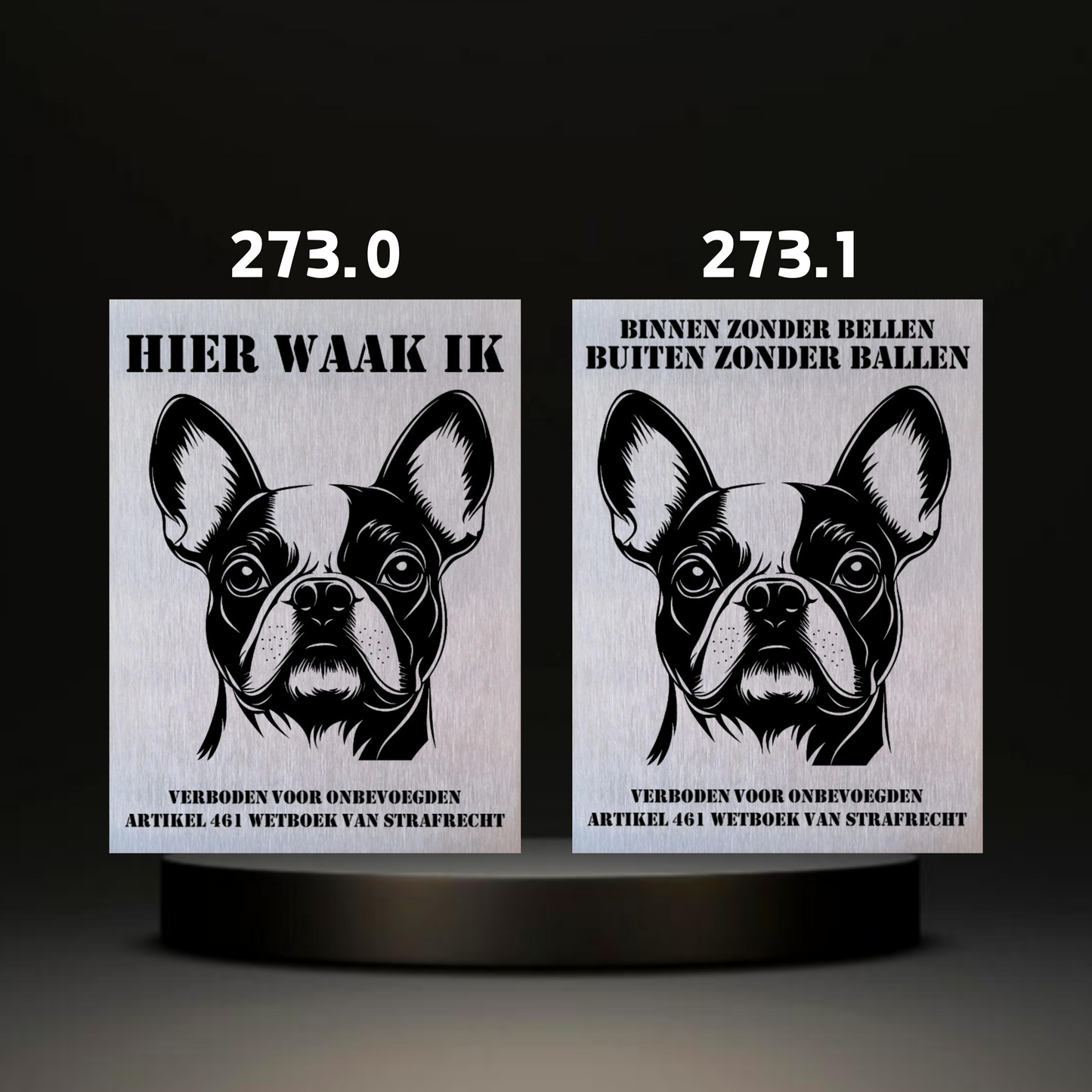 Waakbord Kant en klaar Terriërs & Teckel