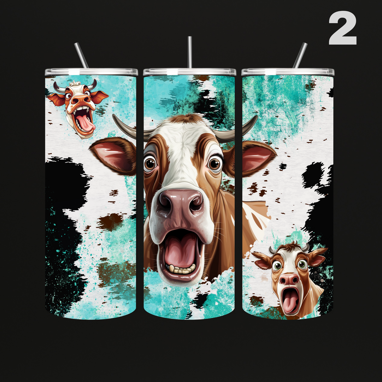 Tumbler Grappige Koe