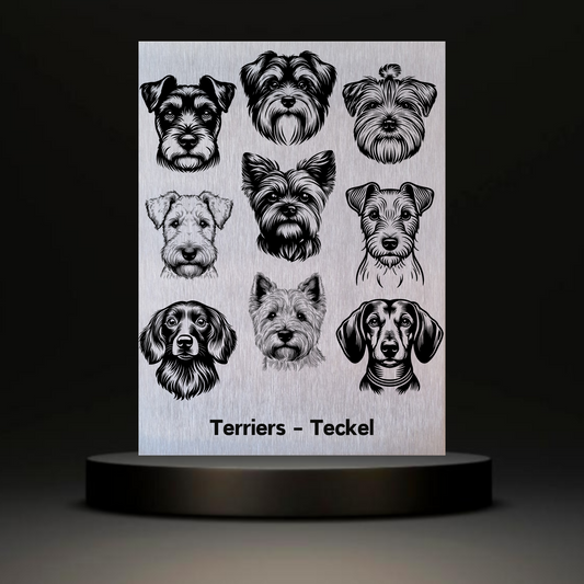 Waakbord Kant en klaar Terriërs & Teckel