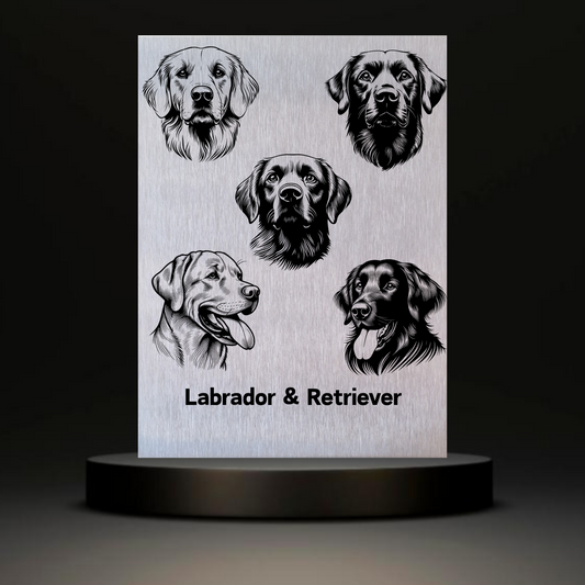 Waakbord Kant en klaar Labrador & Retriever