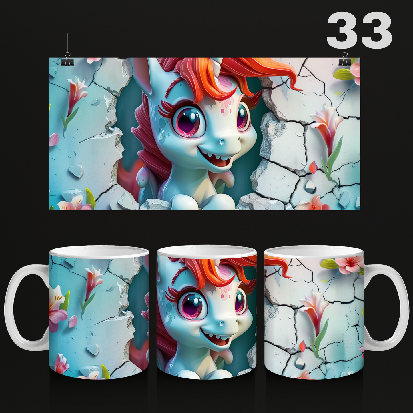 Mok Babydier Flowers