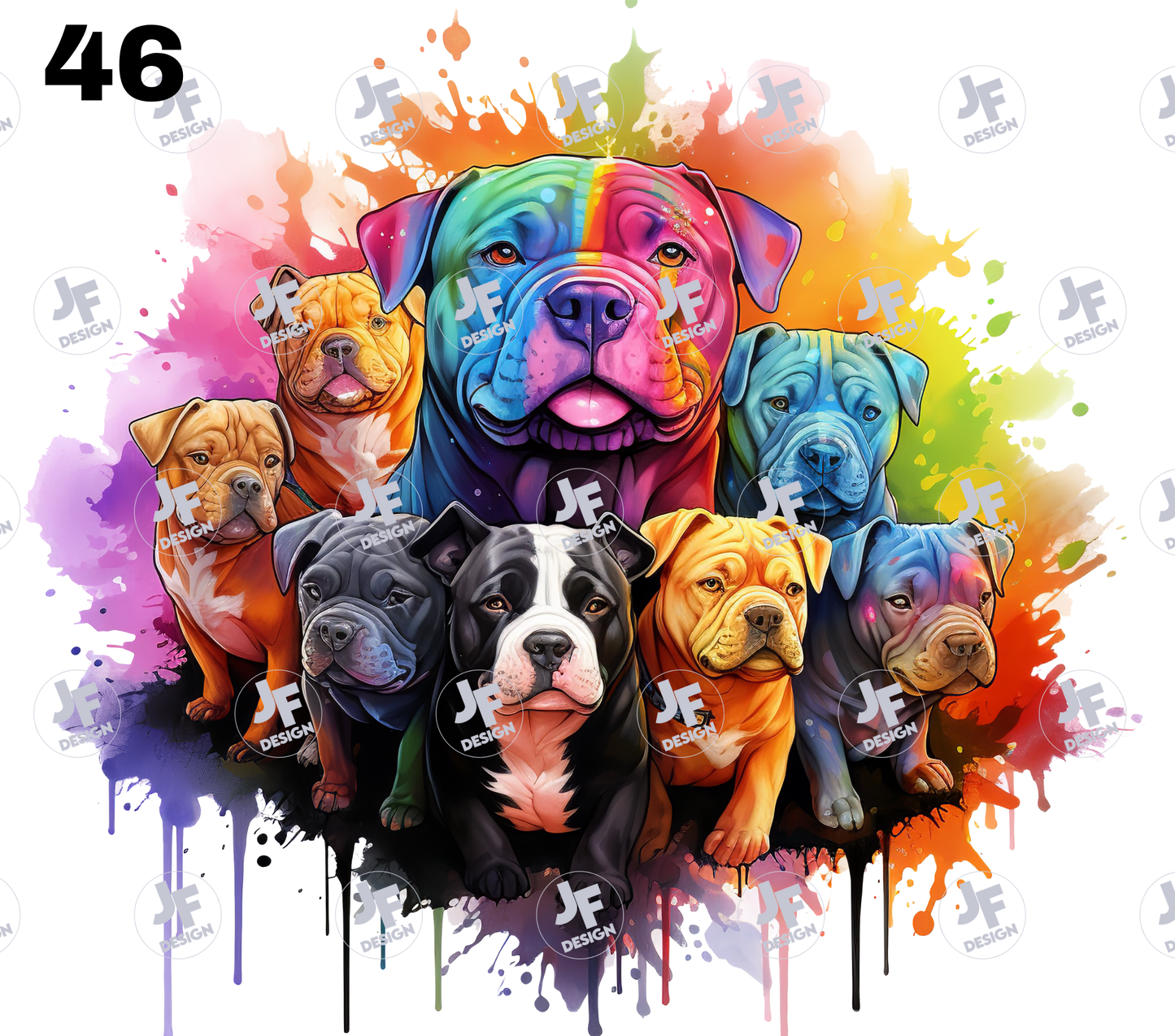 Mok Hond Bully's - Bulldogs