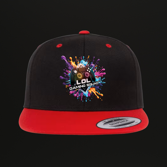LOL Gaming Squad Snapback Pet  Logo colorsplash