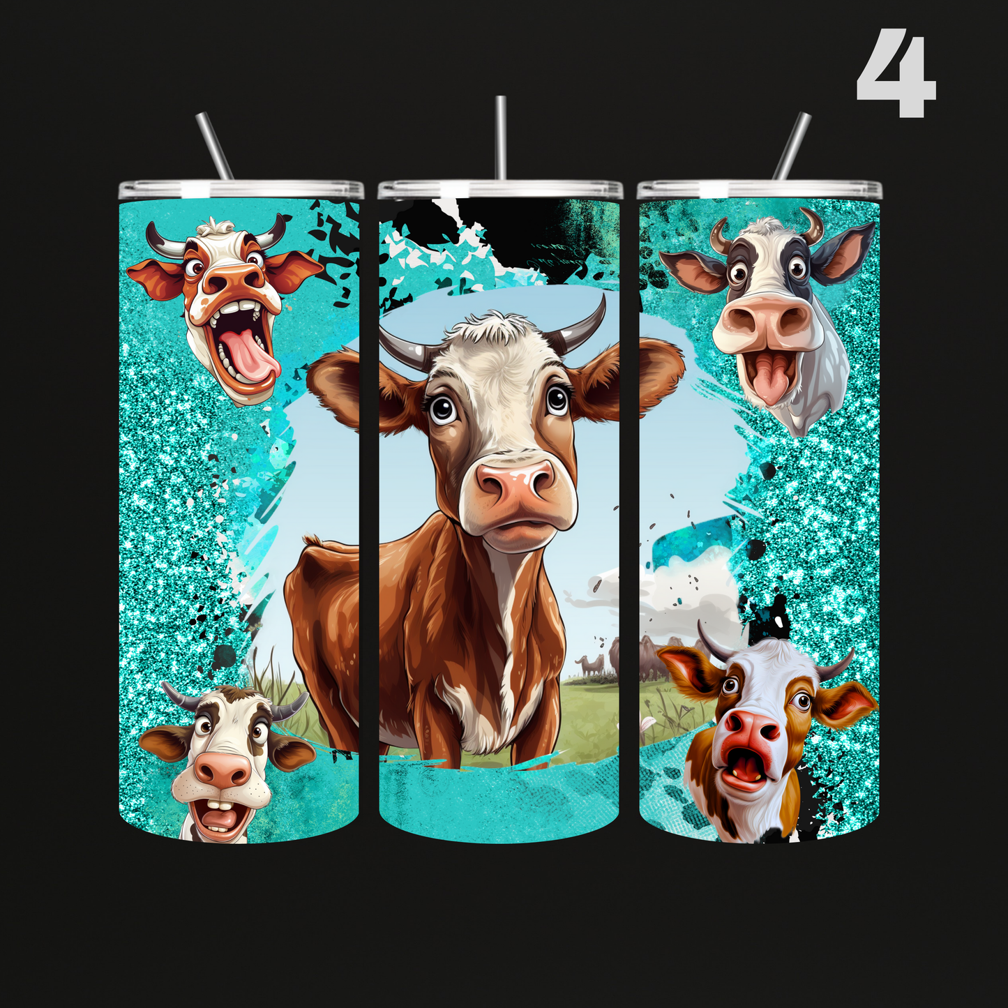 Tumbler Grappige Koe