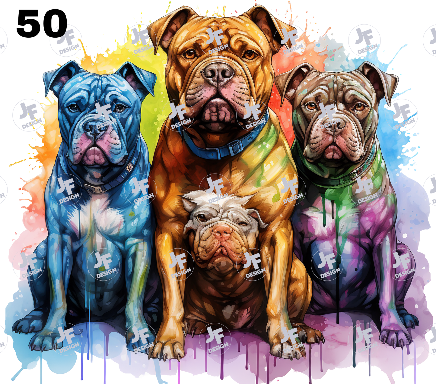 Mok Hond Bully's - Bulldogs