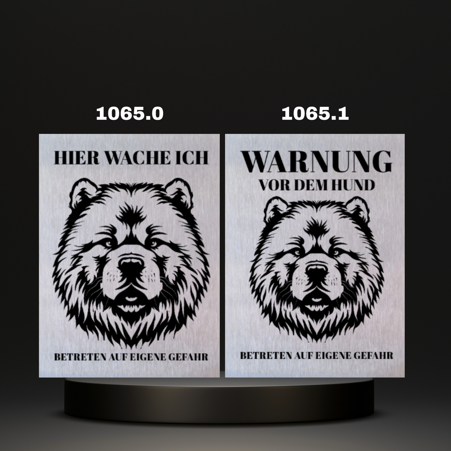 Warnshild Fertiges Design Doodle & Dalmatiner & Beagle & Leopard & Chowchow