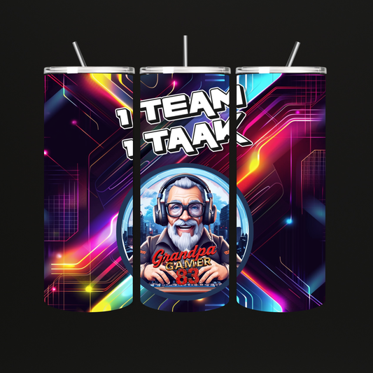 Grandpa Gamer83 Tumbler 1 taak