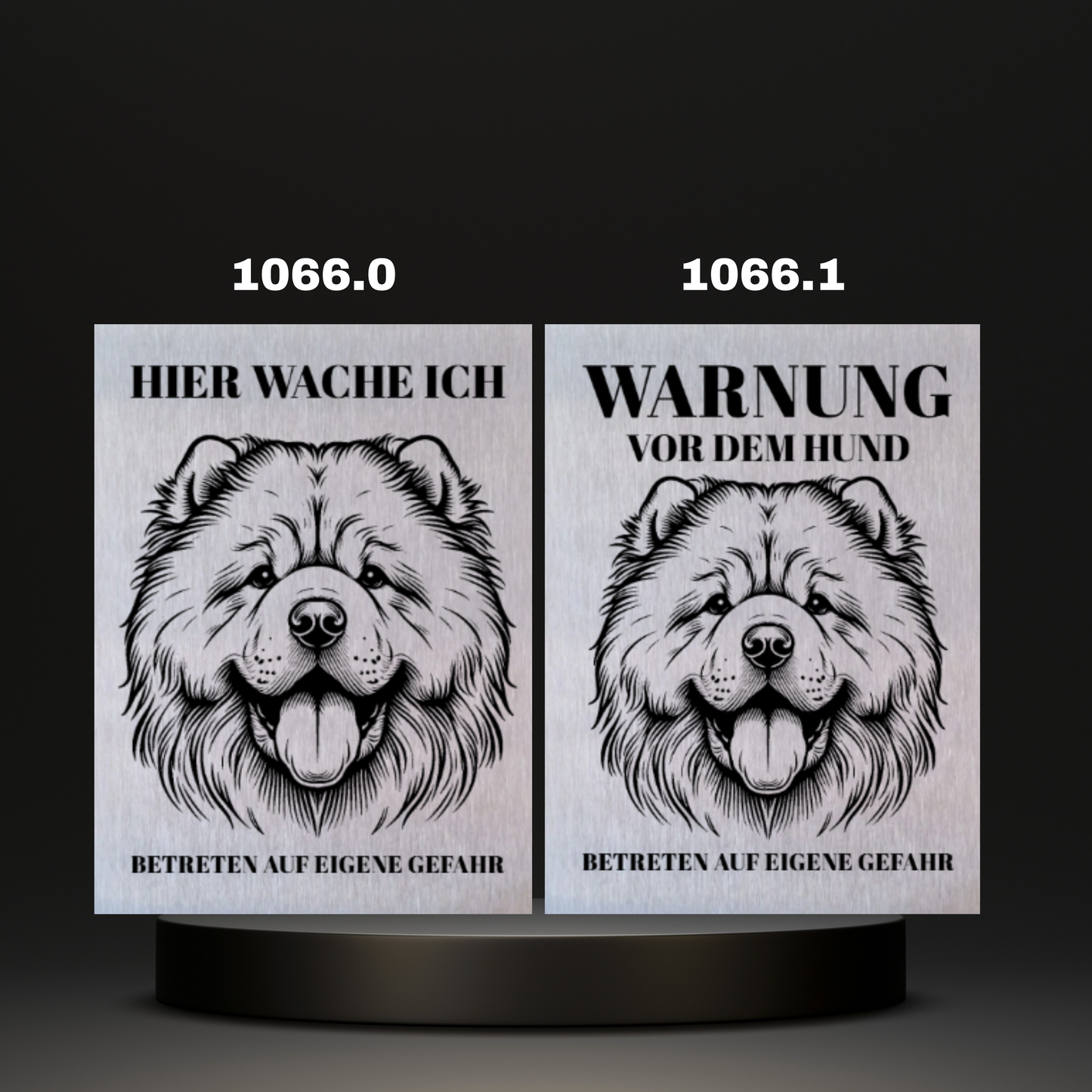 Warnshild Fertiges Design Doodle & Dalmatiner & Beagle & Leopard & Chowchow