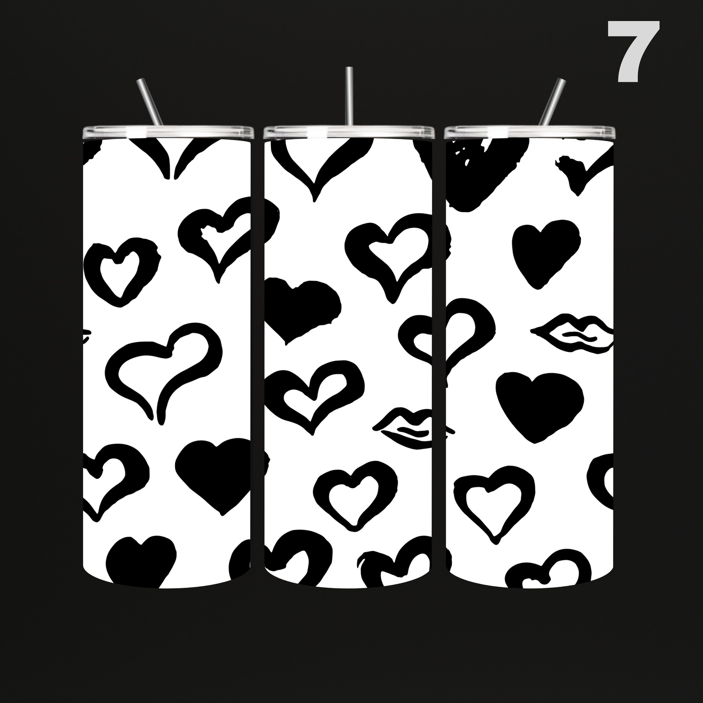 Tumblers Hartjes