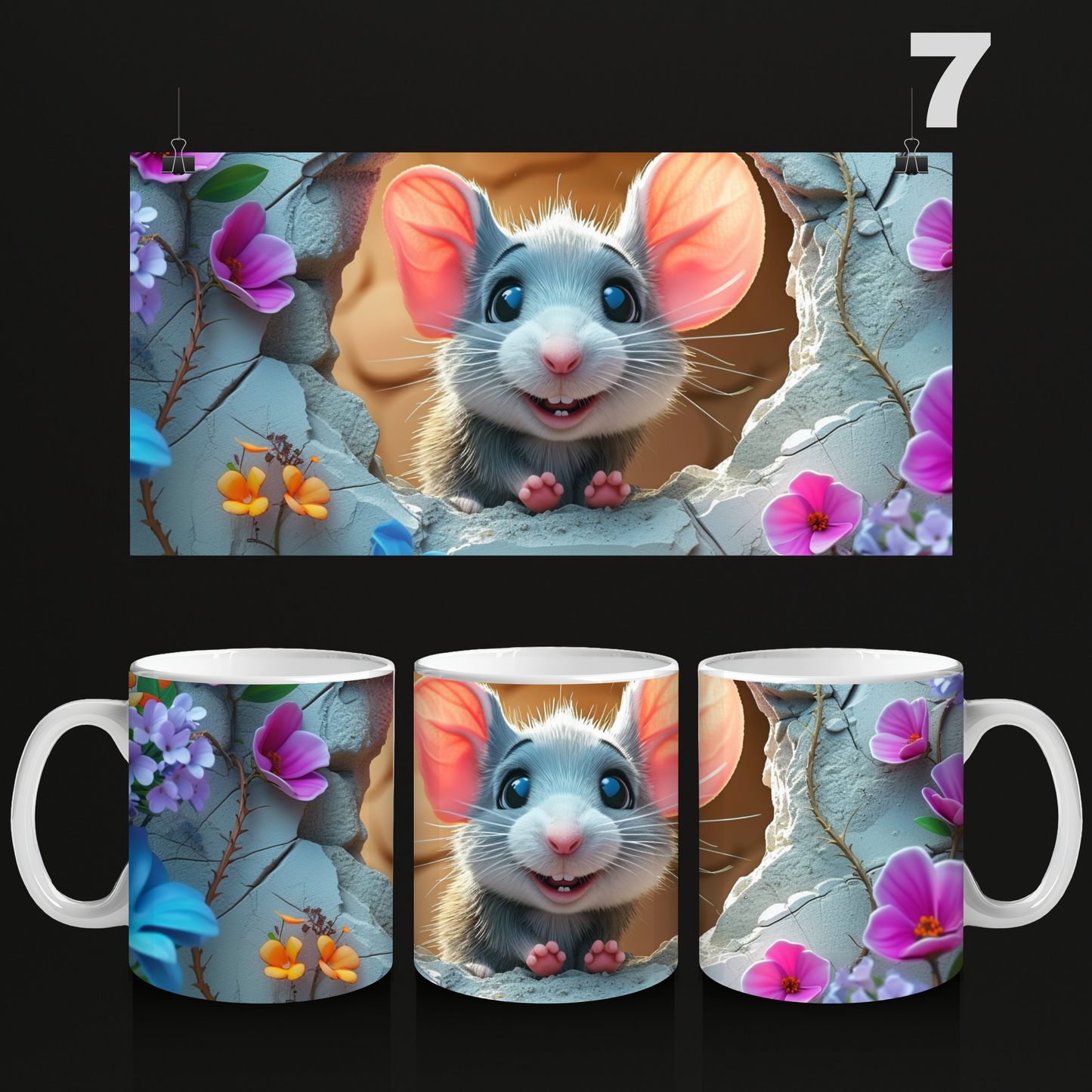 Mok Babydier Flowers