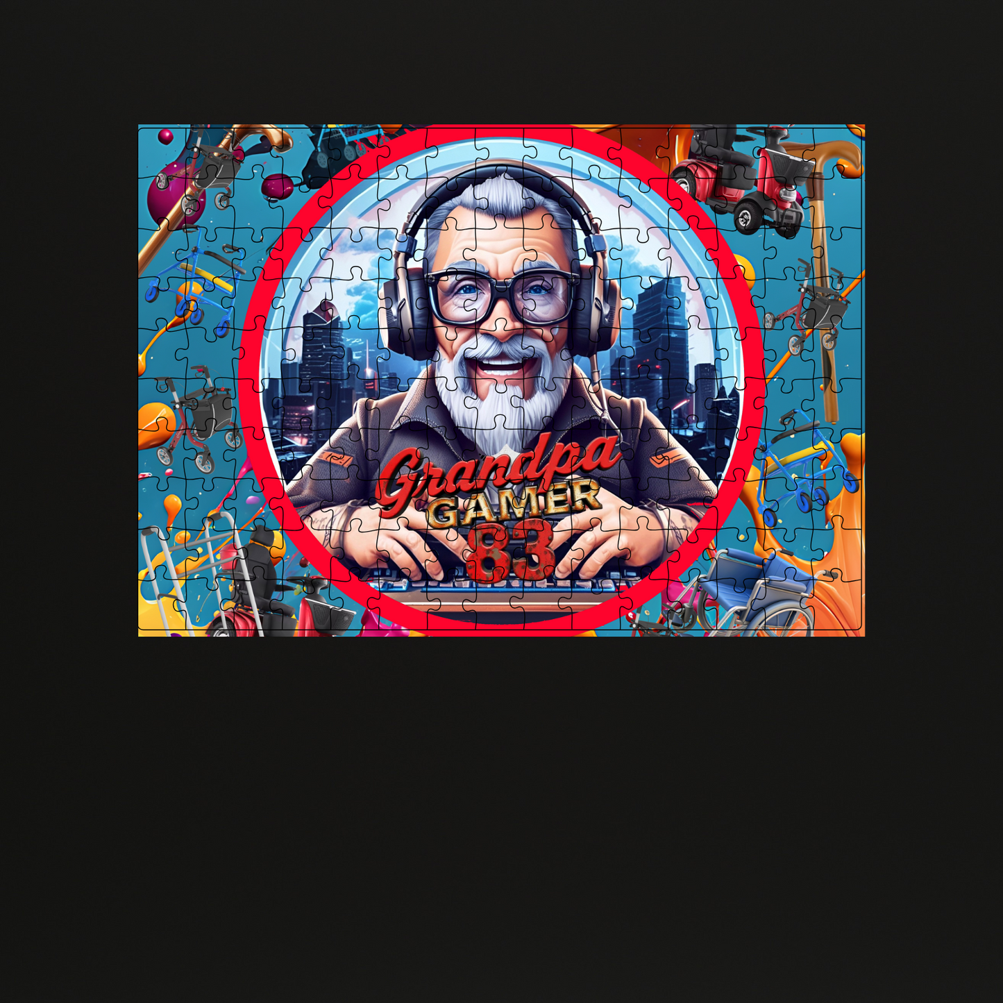 Grandpa Gamer83 Puzzel Evelyn