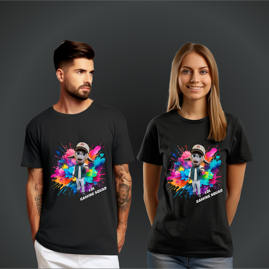 LOL Gaming Squad - T-shirt Geitje Wijzend
