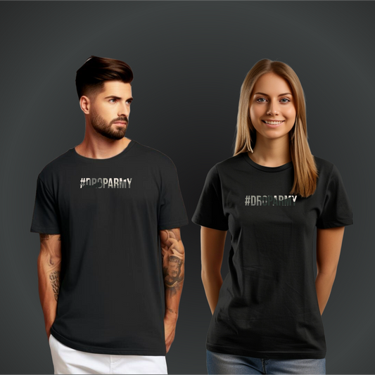 Drop The Mike - Super Premium T-shirt Uniek & Exclusief (Droparmy Borst)