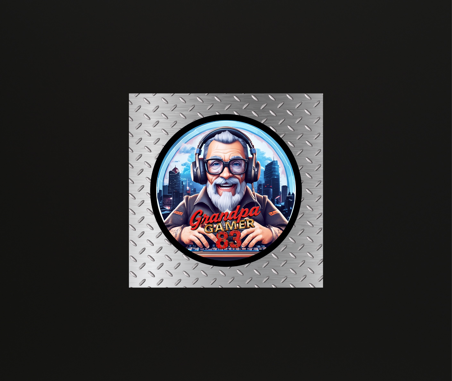 Grandpa Gamer83 Magneet Traanplaat