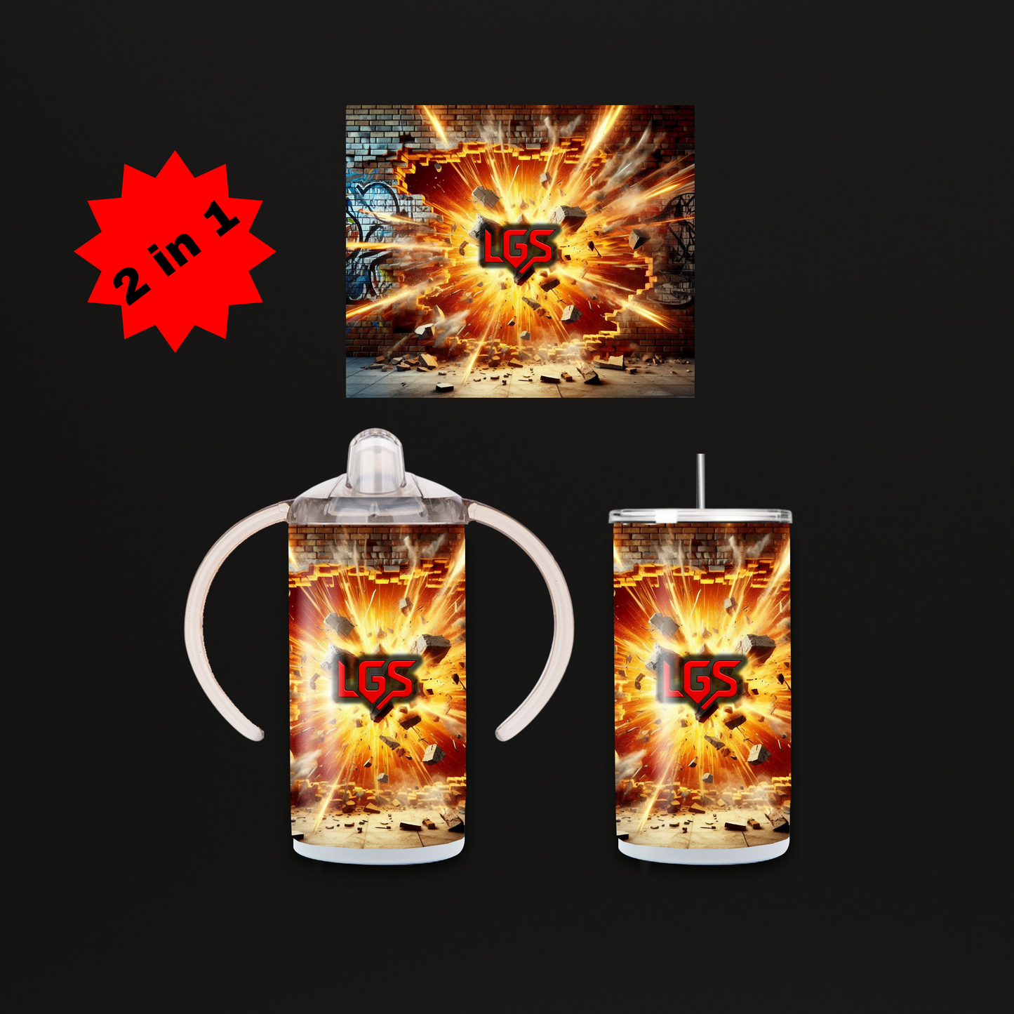 LOL Gaming Squad Mini Tumbler Explosie