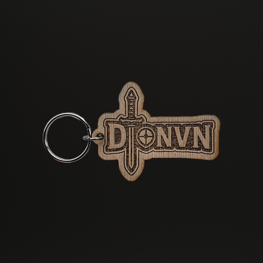 DionVN Sleutelhanger hout