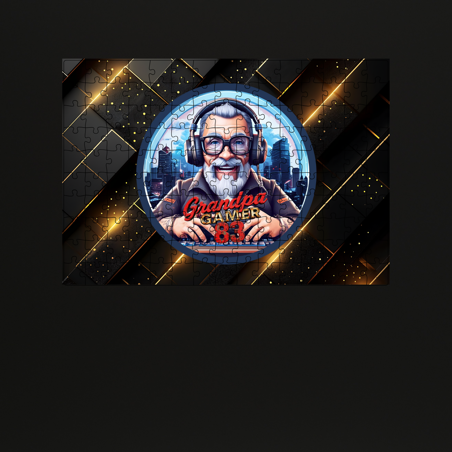 Grandpa Gamer83 puzzel groot