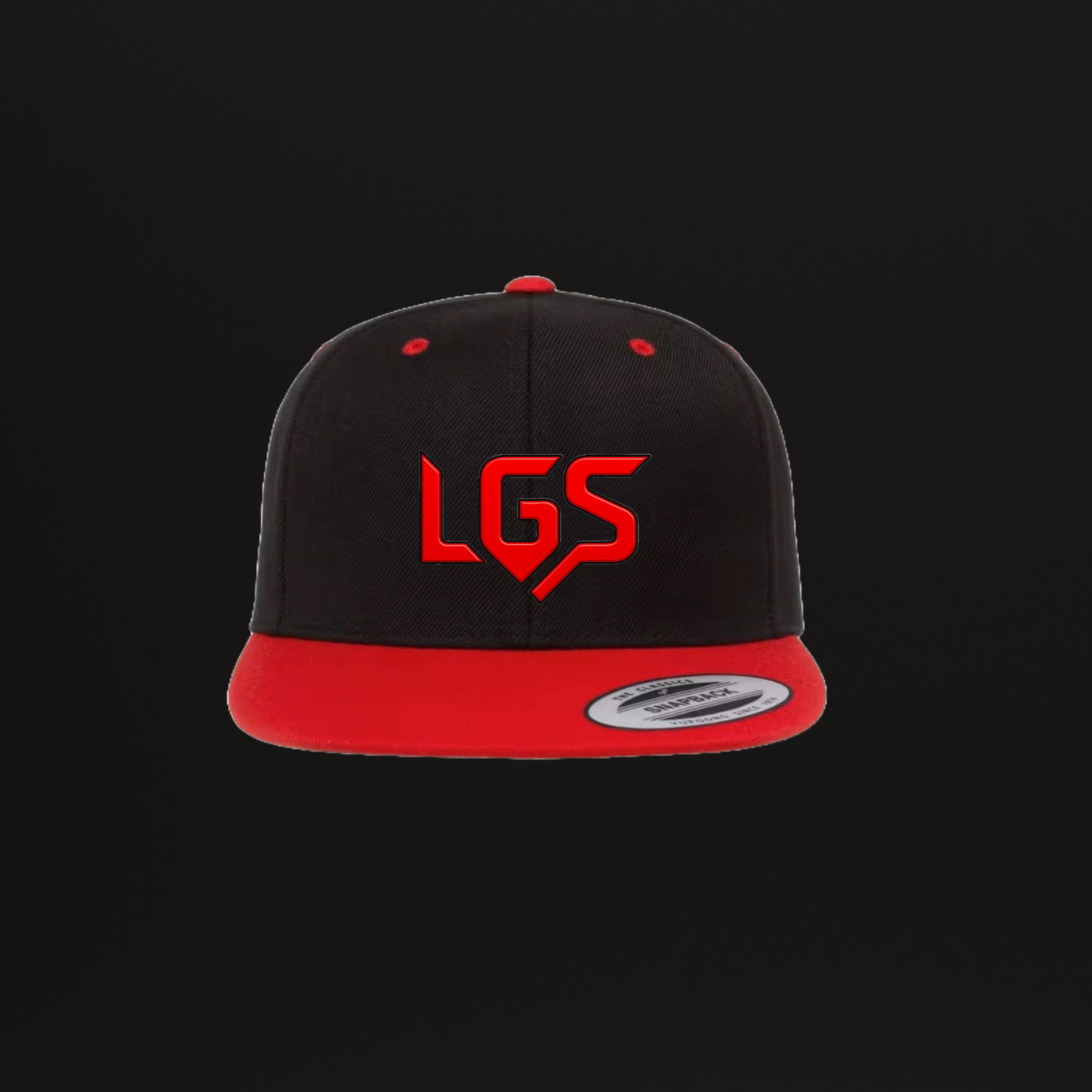 LOL Gaming Squad Snapback Pet Red Logo