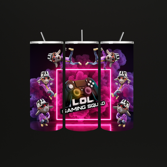 LOL Gaming Squad Tumbler Pink