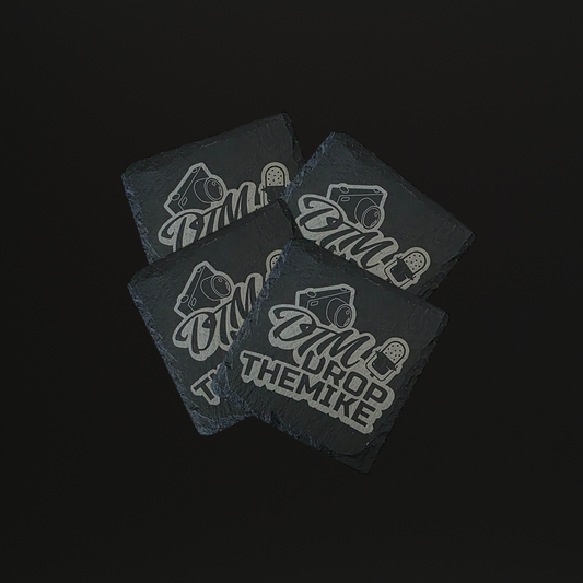 Drop the Mike Leisteen onderzetters