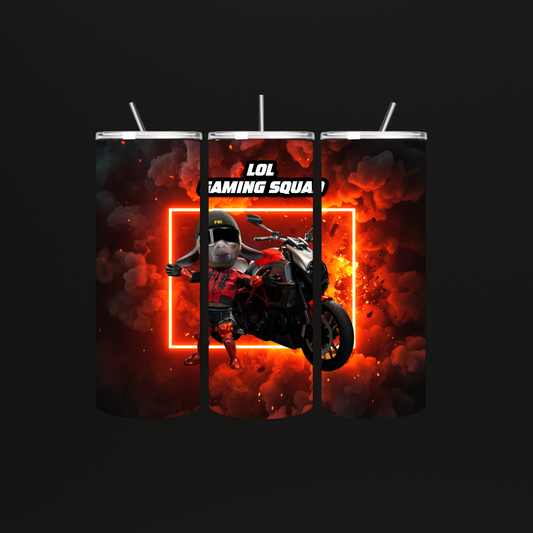 LOL Gaming Squad Tumbler Red