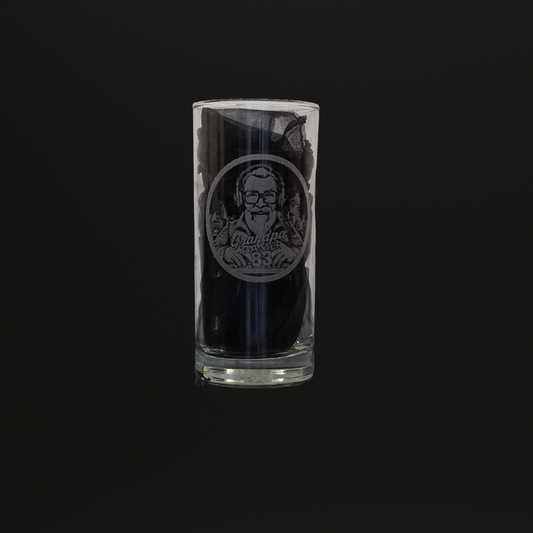 2 Glazen met het logo van Grandpa Gamer83