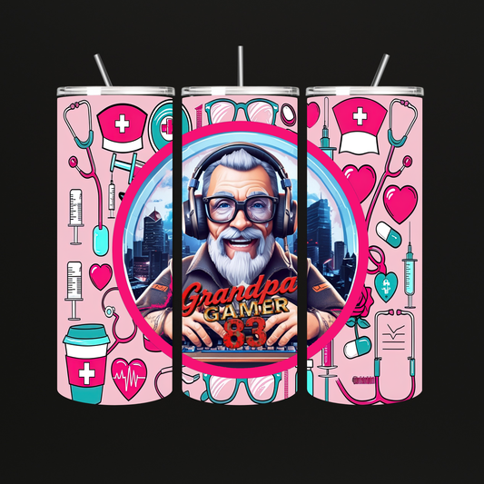 Grandpa Gamer83 Tumbler Yessica